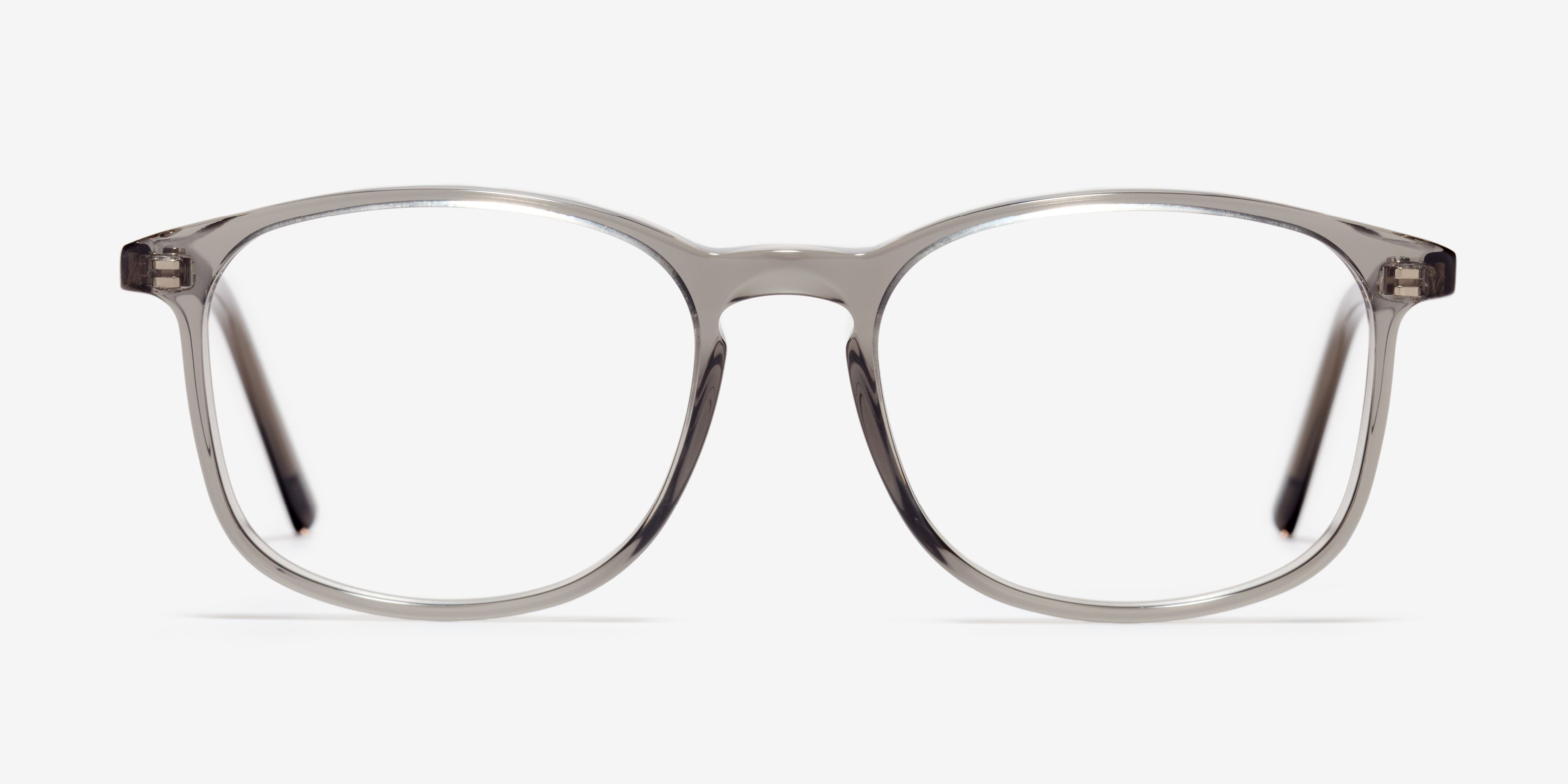 Front image of the frame The Polished in colour Smoke and size Wide