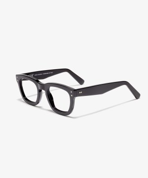 Schräg-Bild der Brille The Novelist in Farbe Black und Größe Mittel