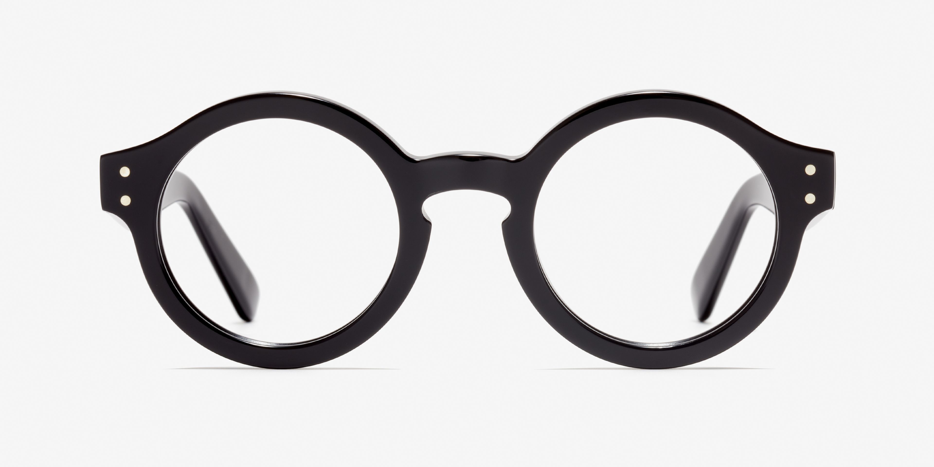 Front-Bild der Brille The Literary in Farbe Black und Größe Mittel