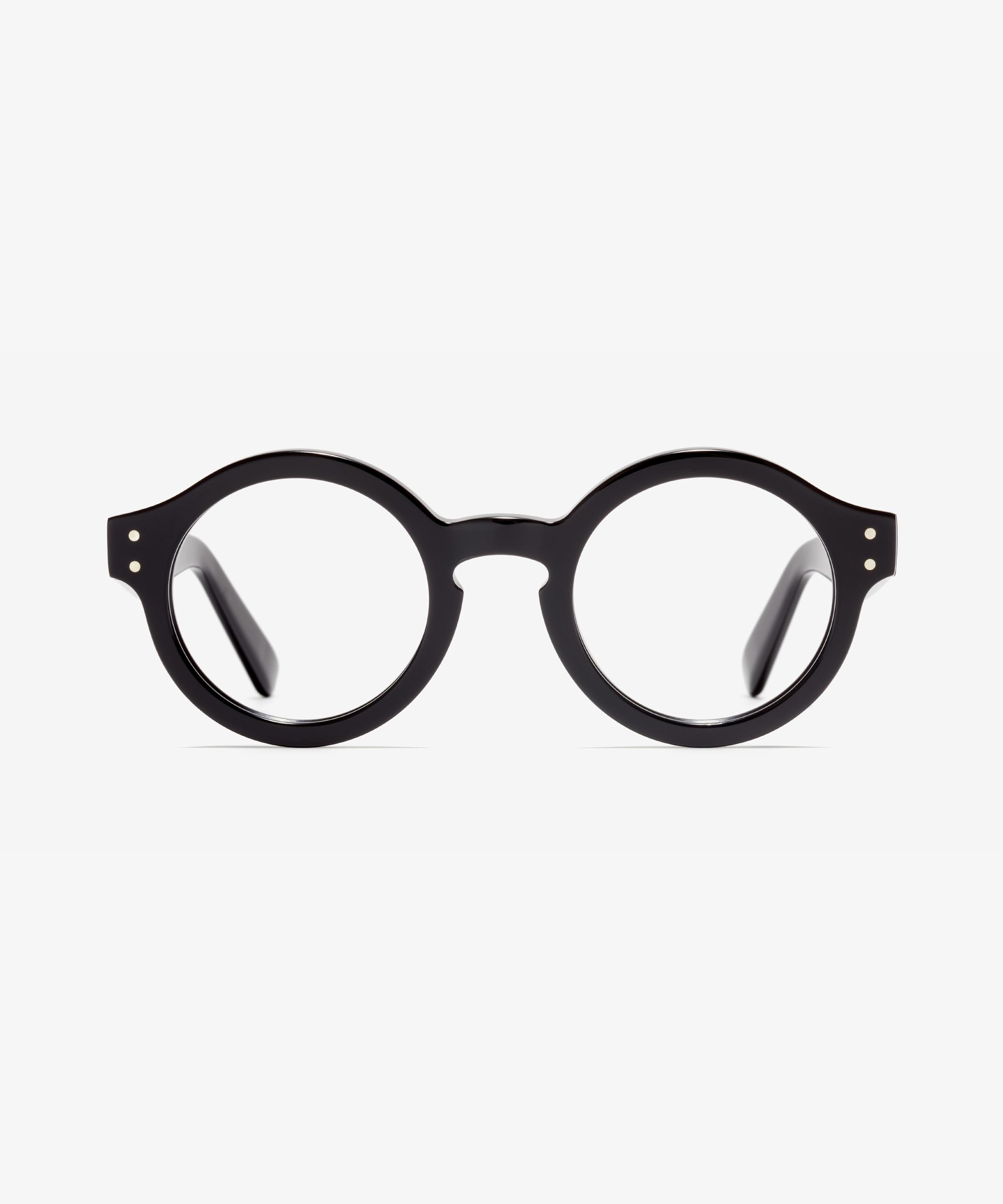 Front-Bild der Brille The Literary in Farbe Black und Größe Mittel