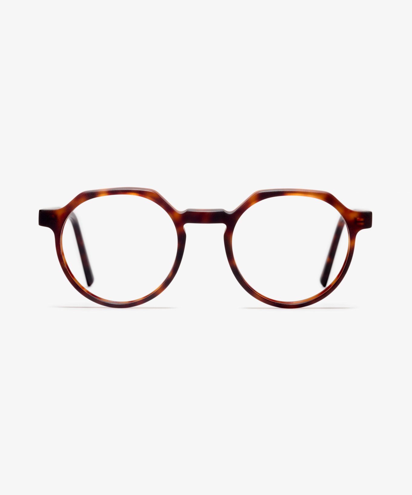 Front-Bild der Brille The Cultivated in Farbe Tortoise und Größe Mittel