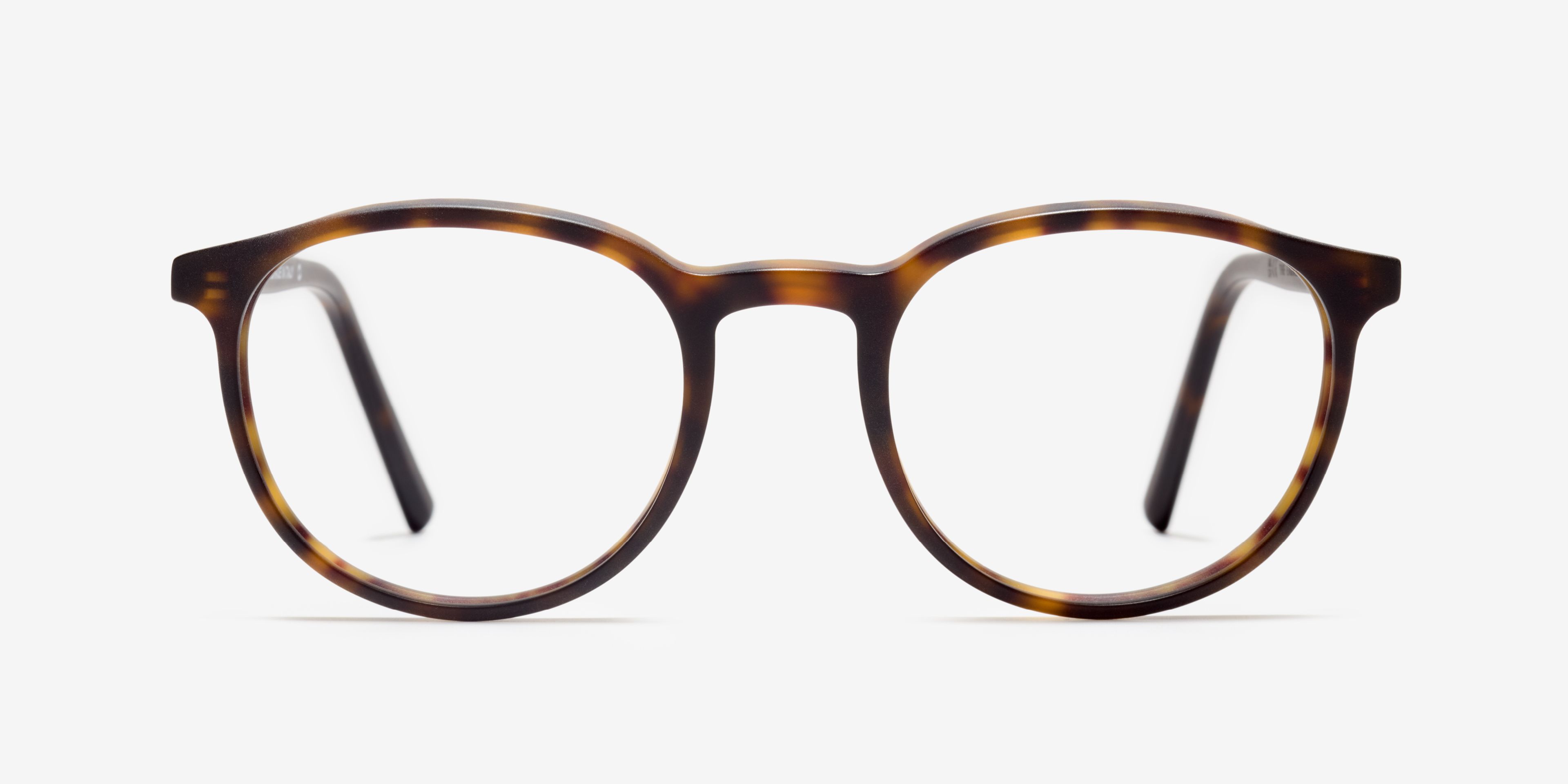 Front-Bild der Brille The Earnest in Farbe Dark Havana und Größe Mittel