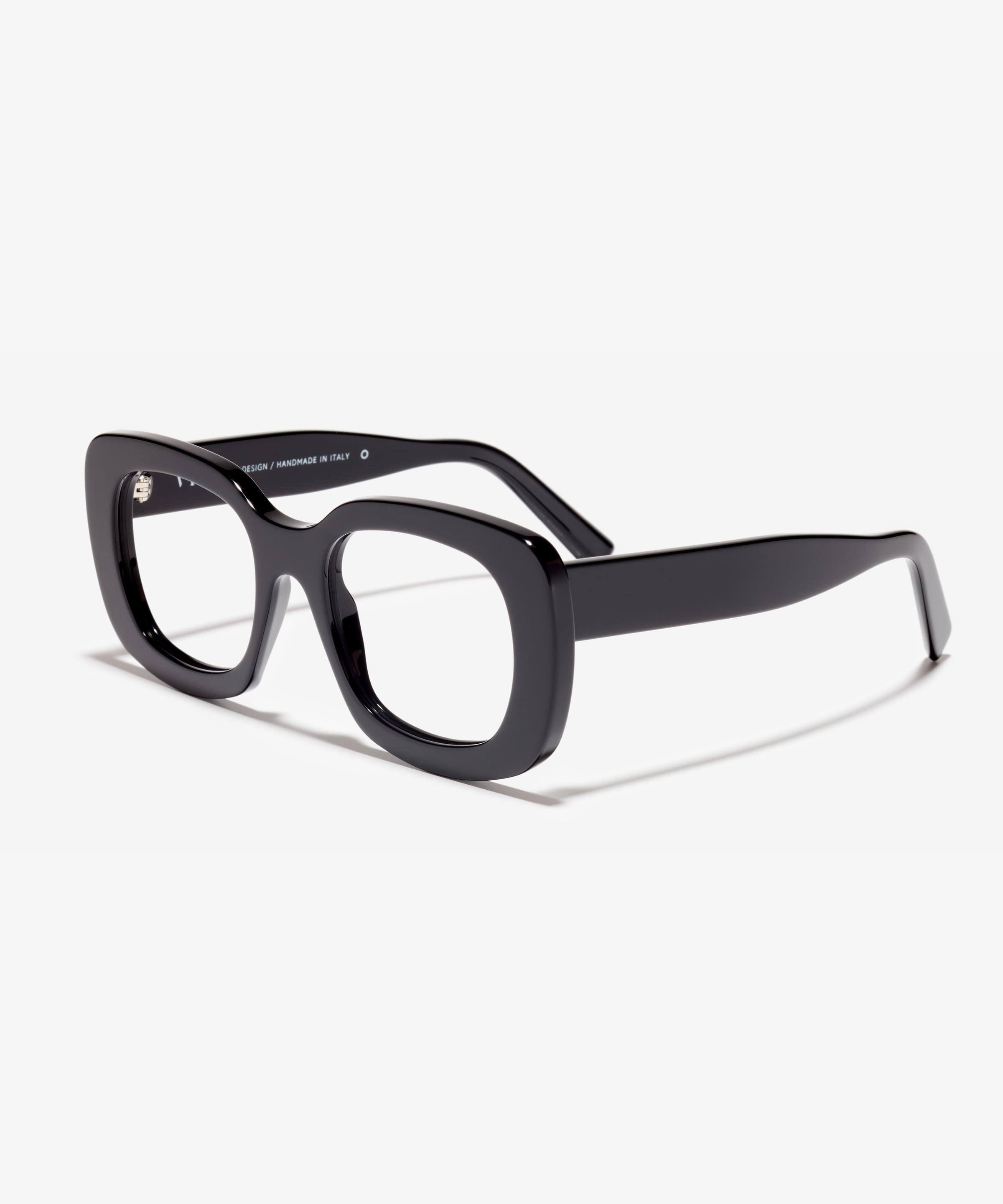Schräg-Bild der Brille The Lover in Farbe Black und Größe Breit