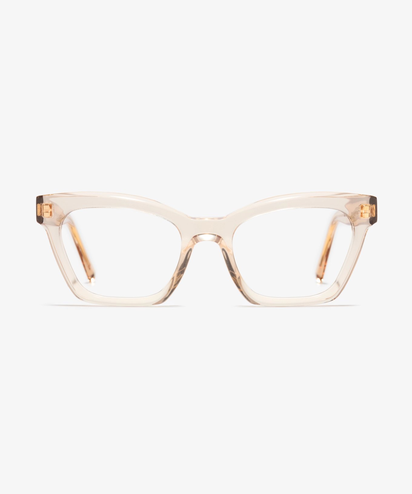 Front image of the frame The Shade in colour Chardonnay and size Wide