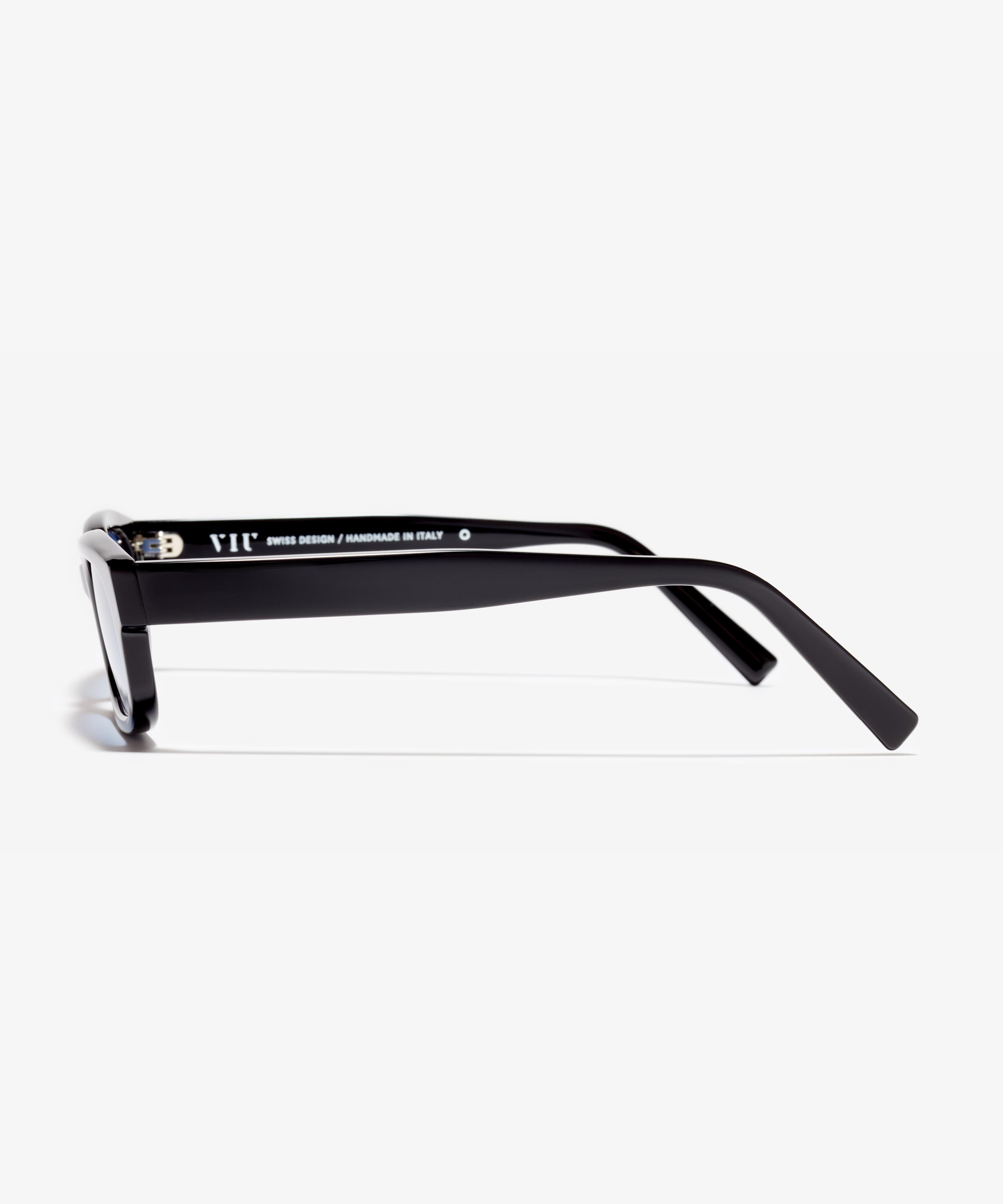 Seite-Bild der Sonnenbrille The Shameless in Farbe Black und Größe Breit