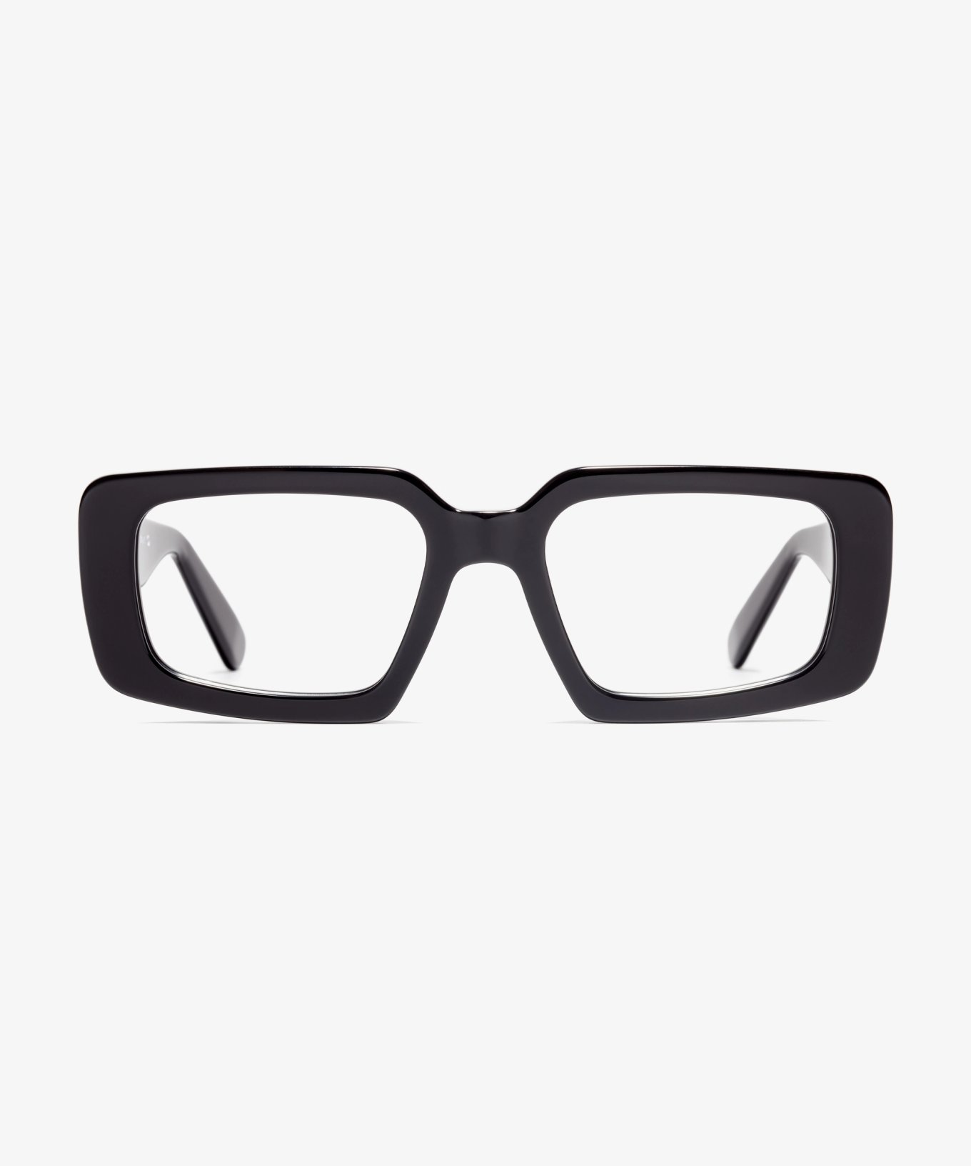 Front-Bild der Brille The Fearless in Farbe Black und Grösse Breit