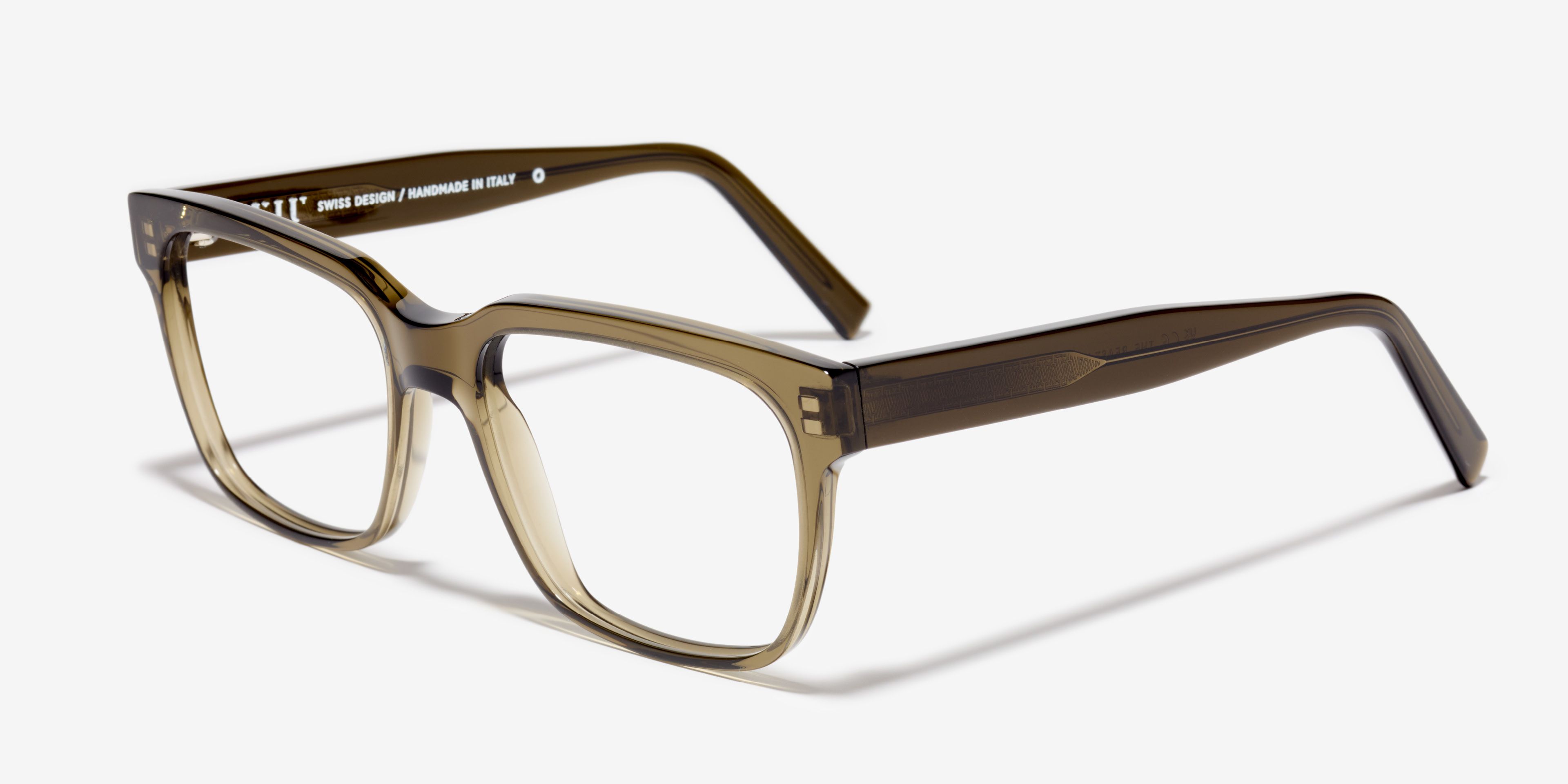 Angle image of the frame The Beast II in colour Khaki and size Wide