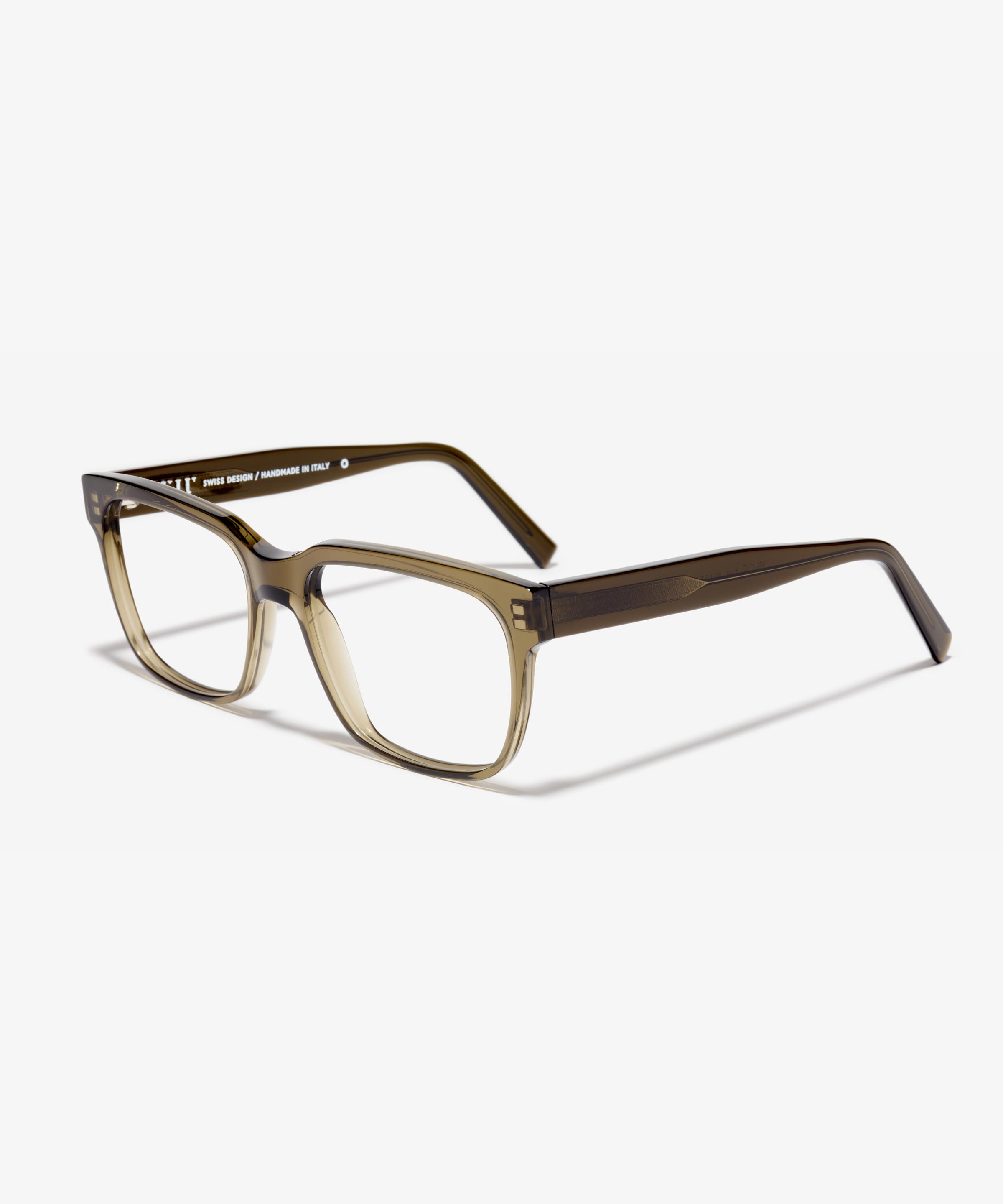 Angle image of the frame The Beast II in colour Khaki and size Wide