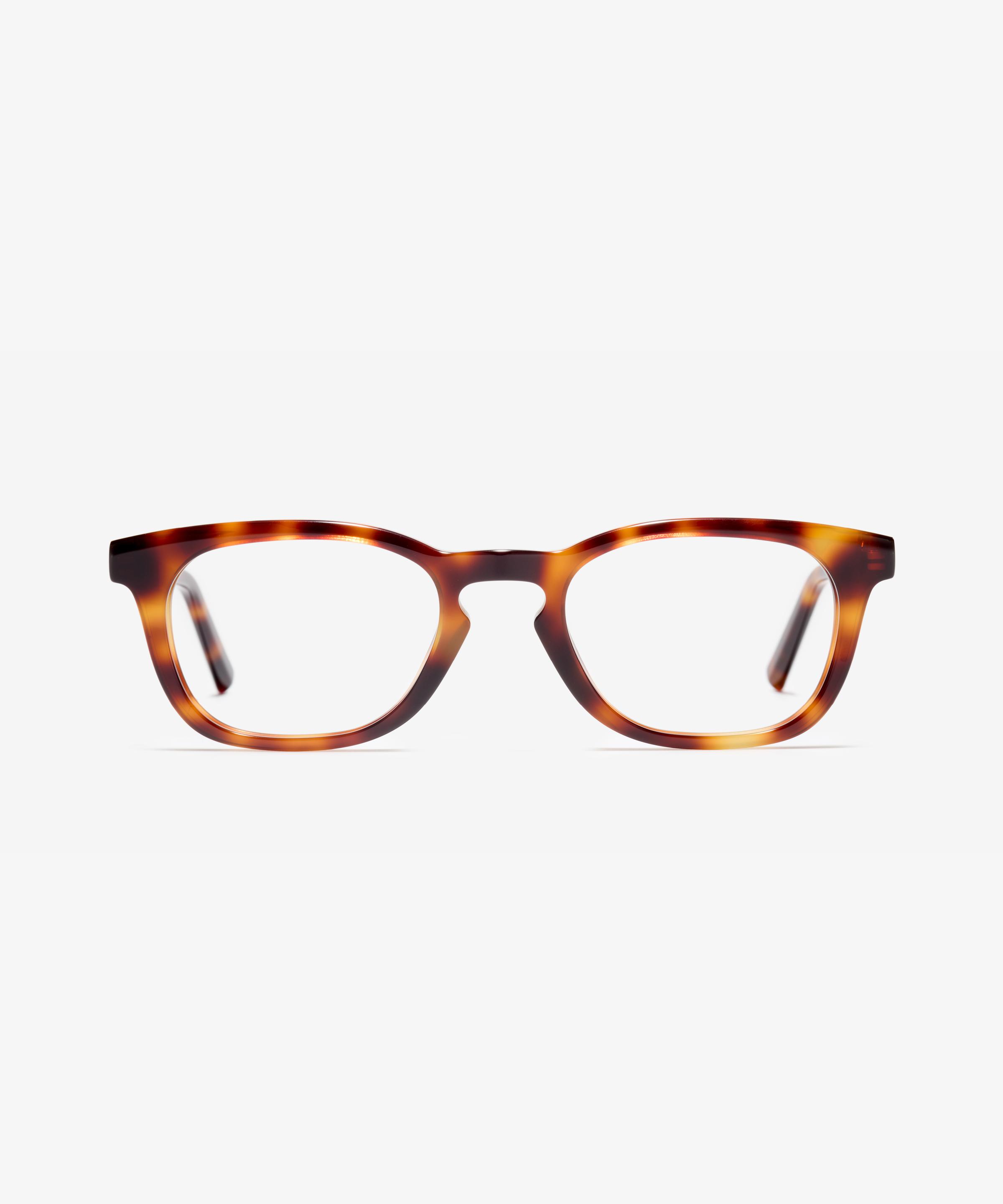 Front image of the frame The Insight in colour Oak Havana and size Medium