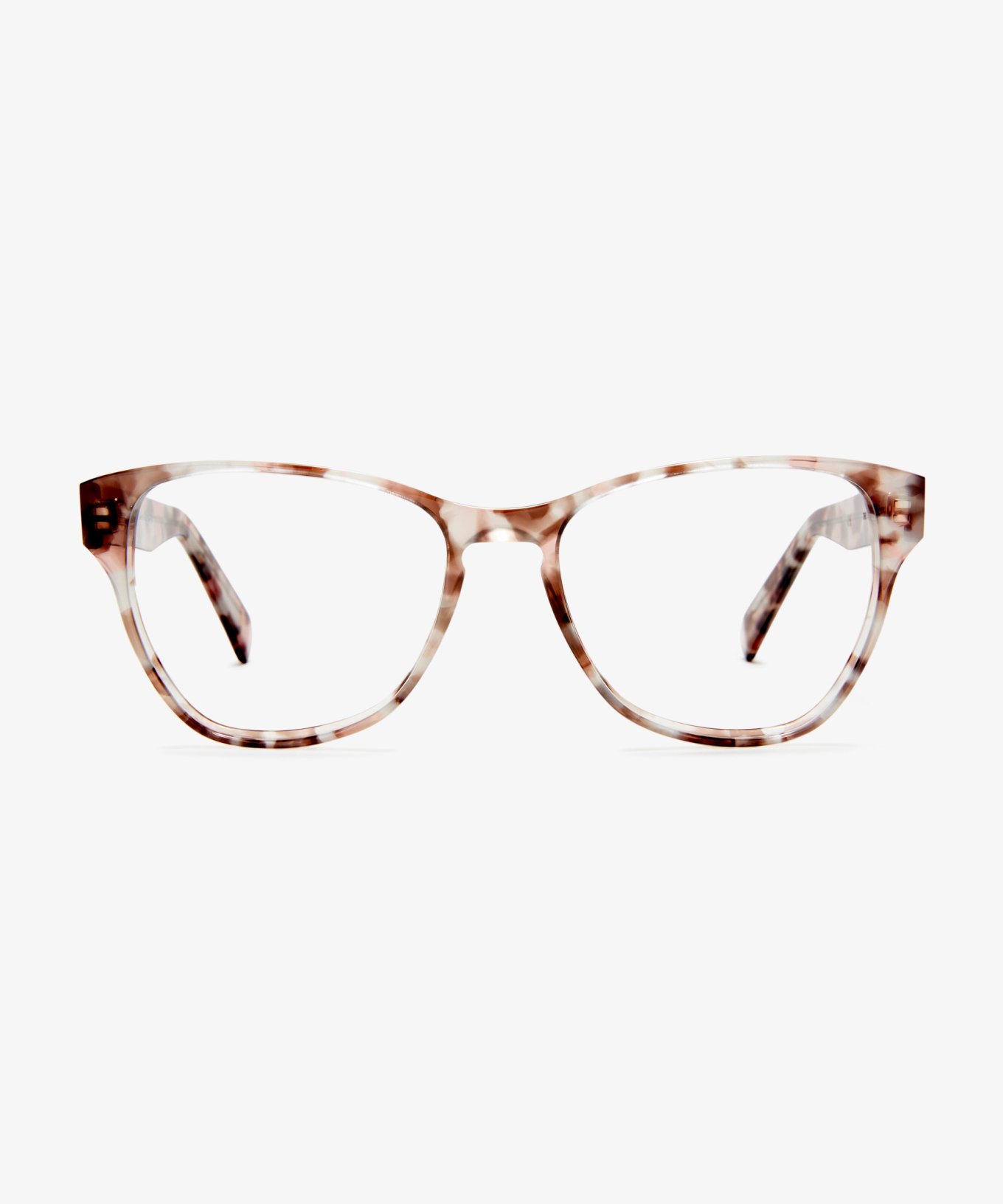 Front-Bild der Brille The Sassy in Farbe Pastel Havana und Größe Breit