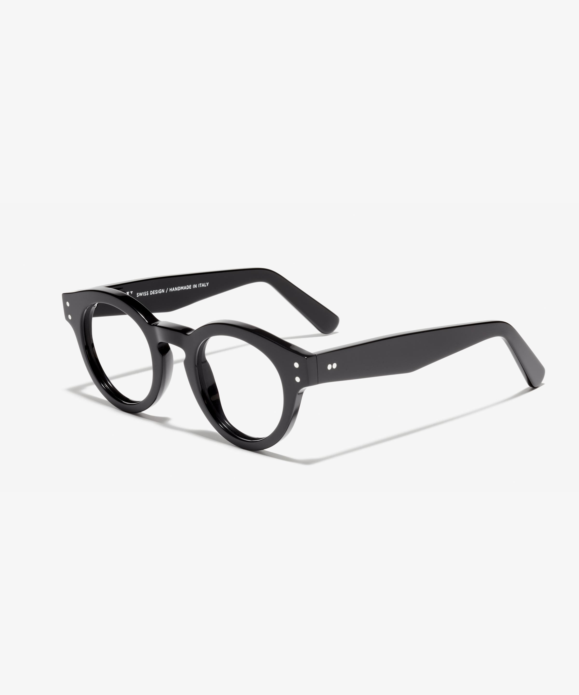 Angle image of the frame The Poppy in colour Black and size Medium