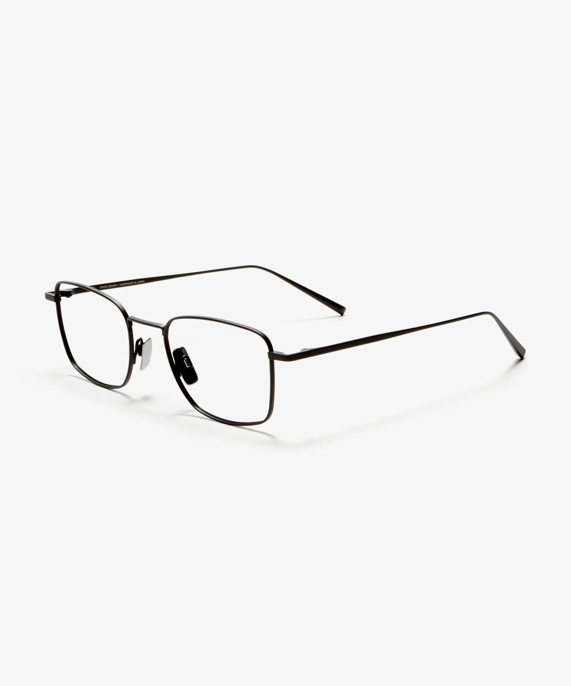 Angle image of the frame The Realist in colour Gunmetal and size Wide