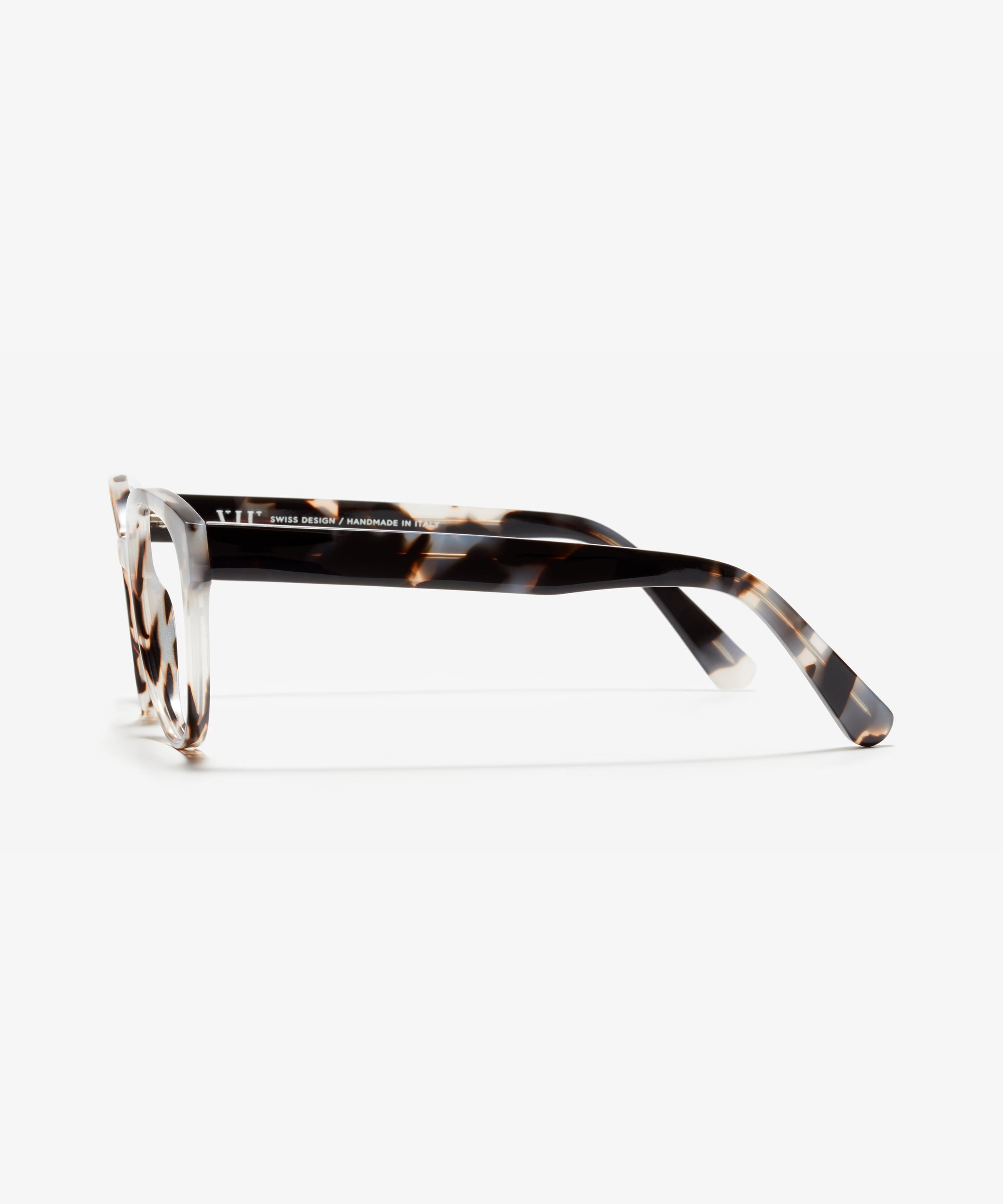 Seite-Bild der Brille The Dazzling in Farbe Midnight Havana und Größe Mittel