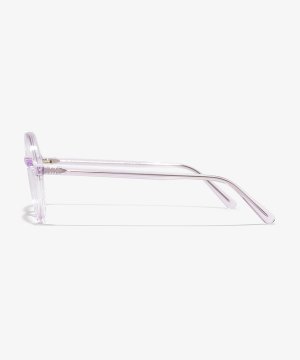 Side image of the frame The Poetic in colour Lilac and size Wide