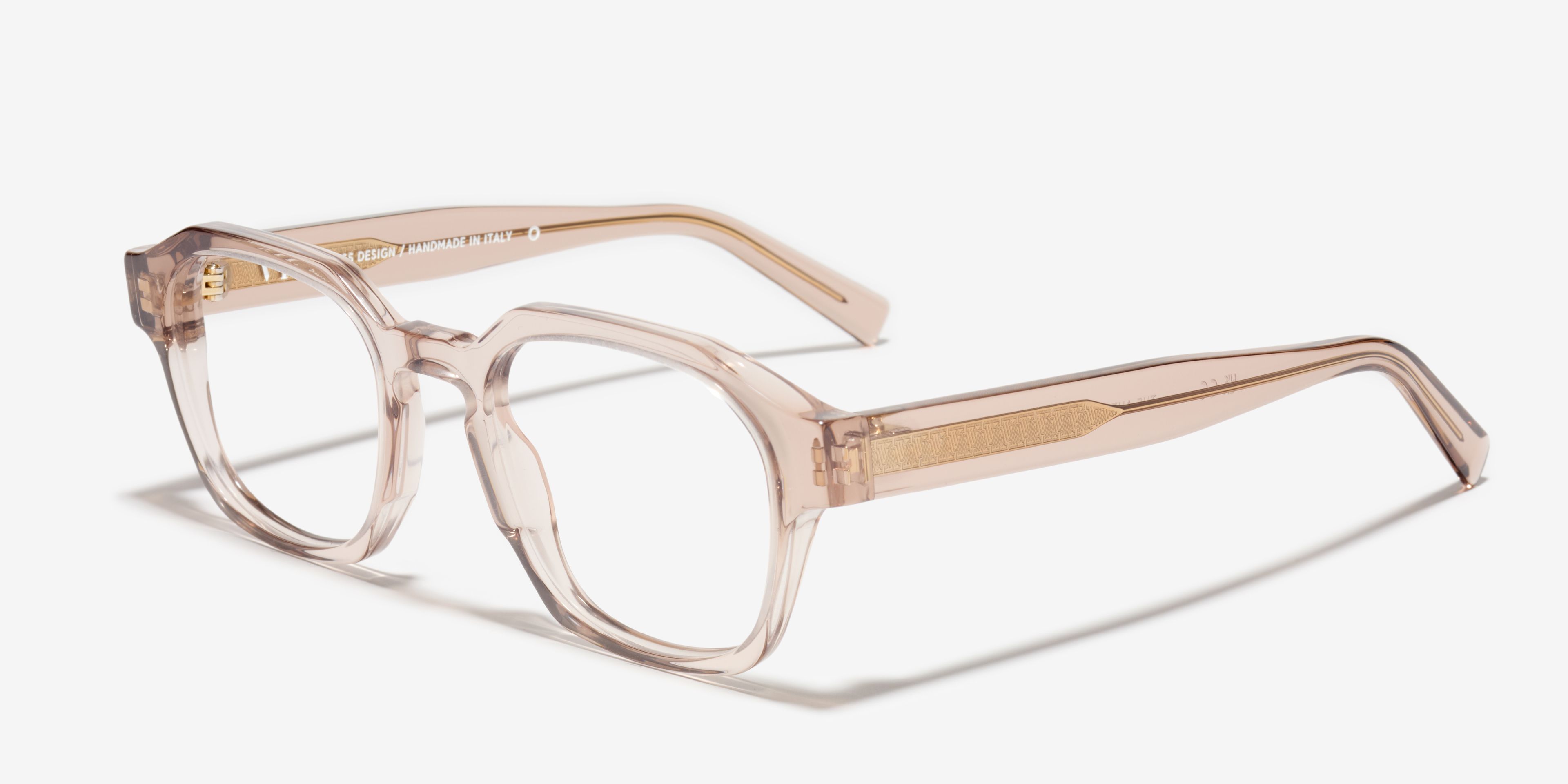 Angle image of the frame The Authentic in colour Pale Brown and size Medium