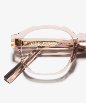 Detail image of the frame The Authentic in colour Pale Brown and size Wide