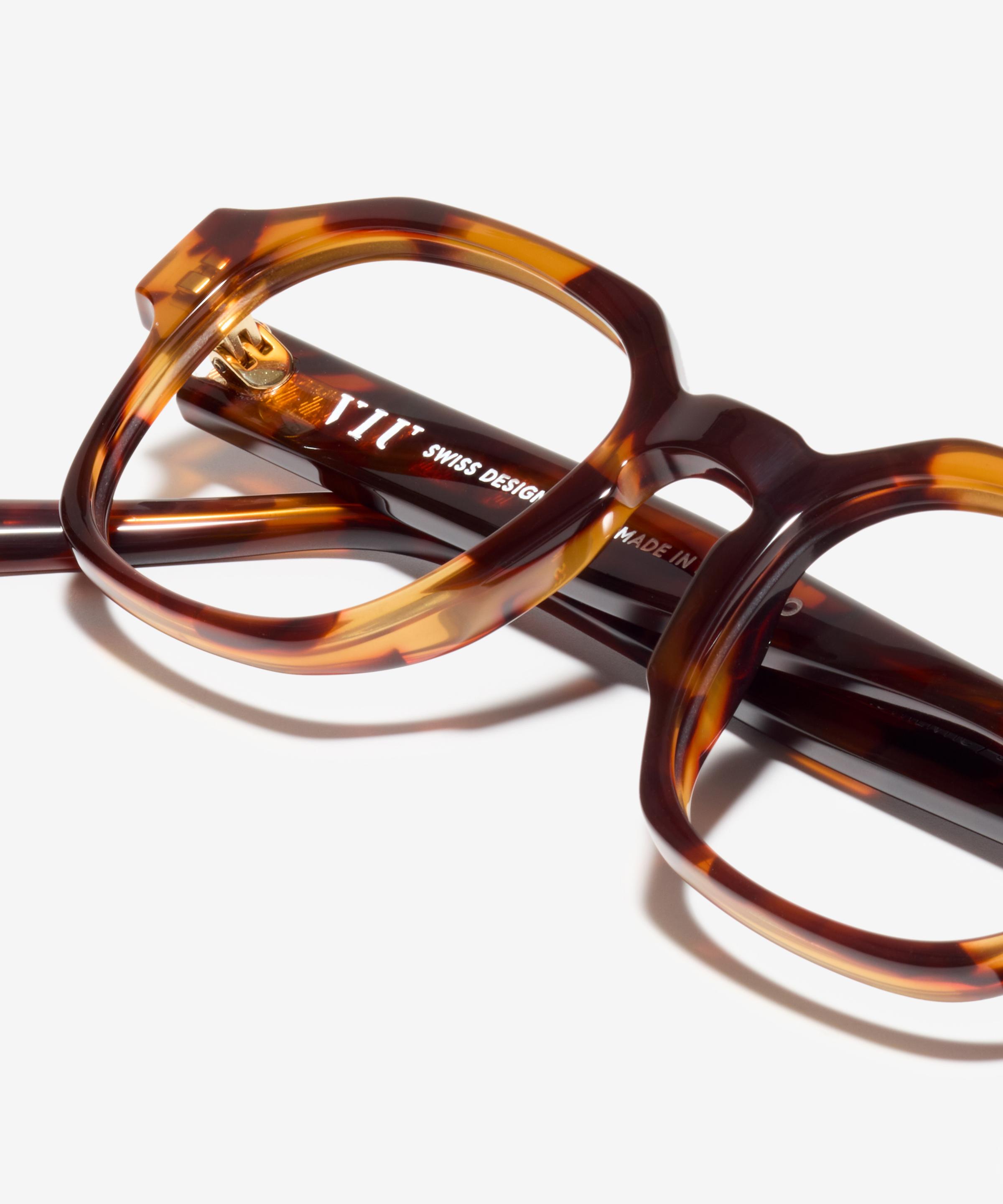 Detail-Bild der Brille The Authentic in Farbe Wood Havana und Größe Mittel