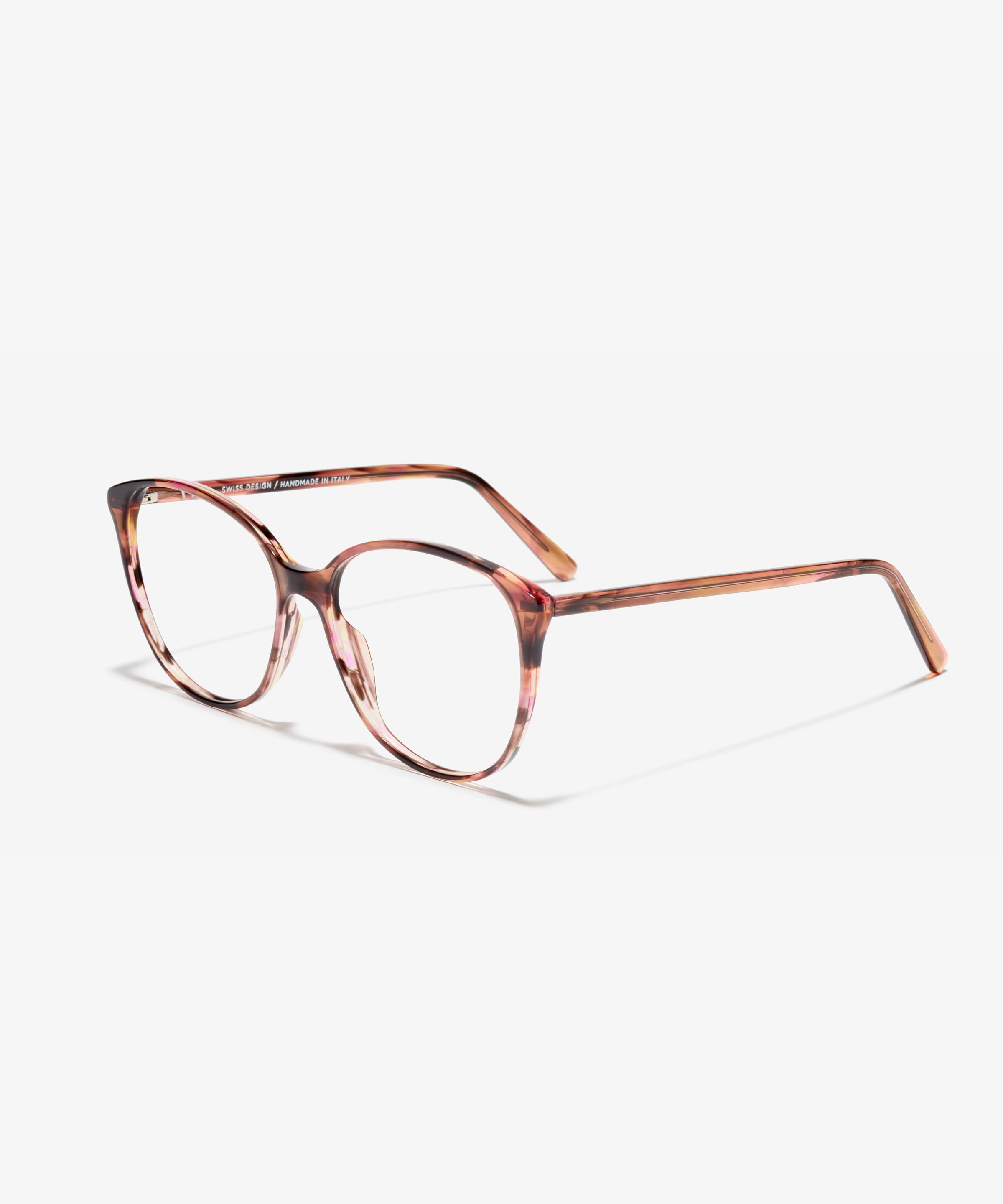 Angle image of the frame The Admired in colour Sunset Tortoise and size Medium