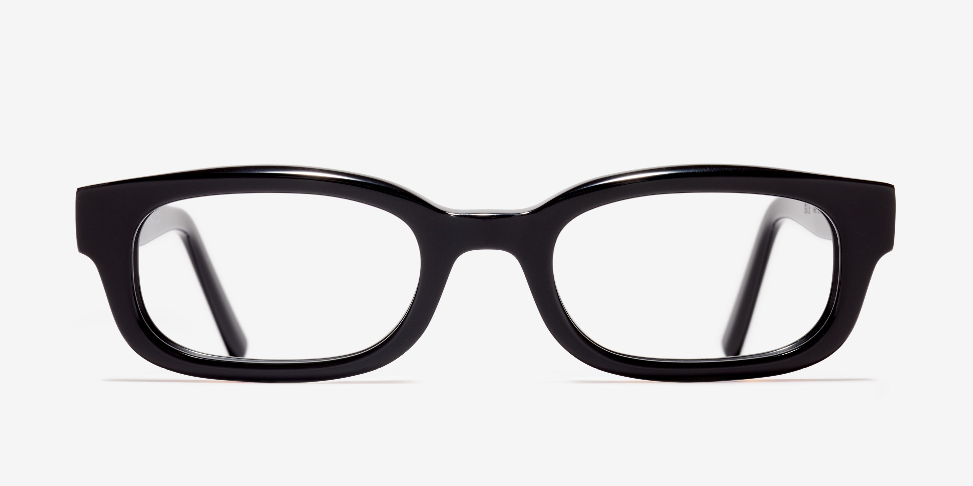 Front-Bild der Brille The Shameless in Farbe Black und Größe Breit