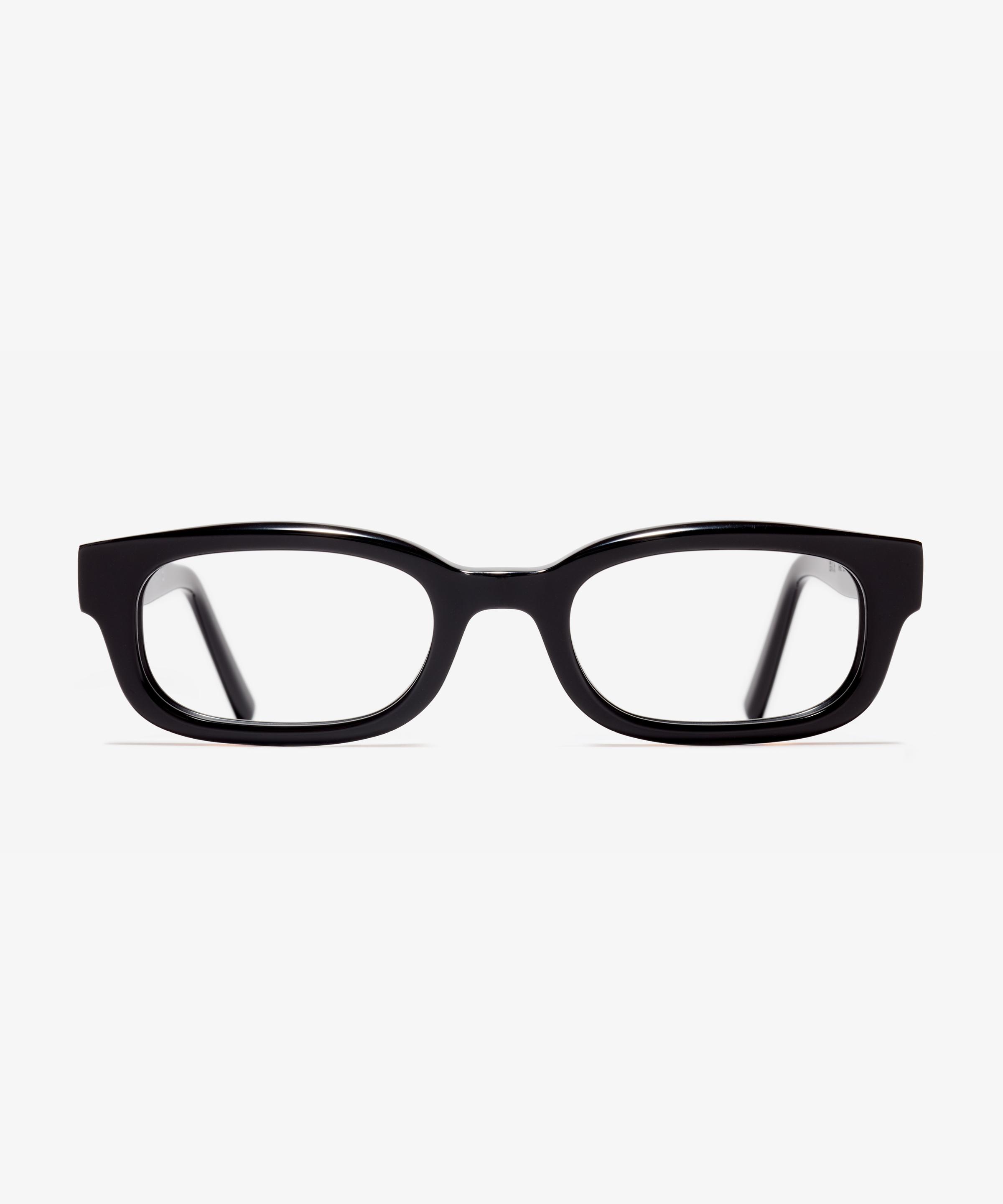 Front-Bild der Brille The Shameless in Farbe Black und Größe Breit