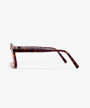 Side image of the sunglasses The Cultivated in colour Tortoise and size Medium