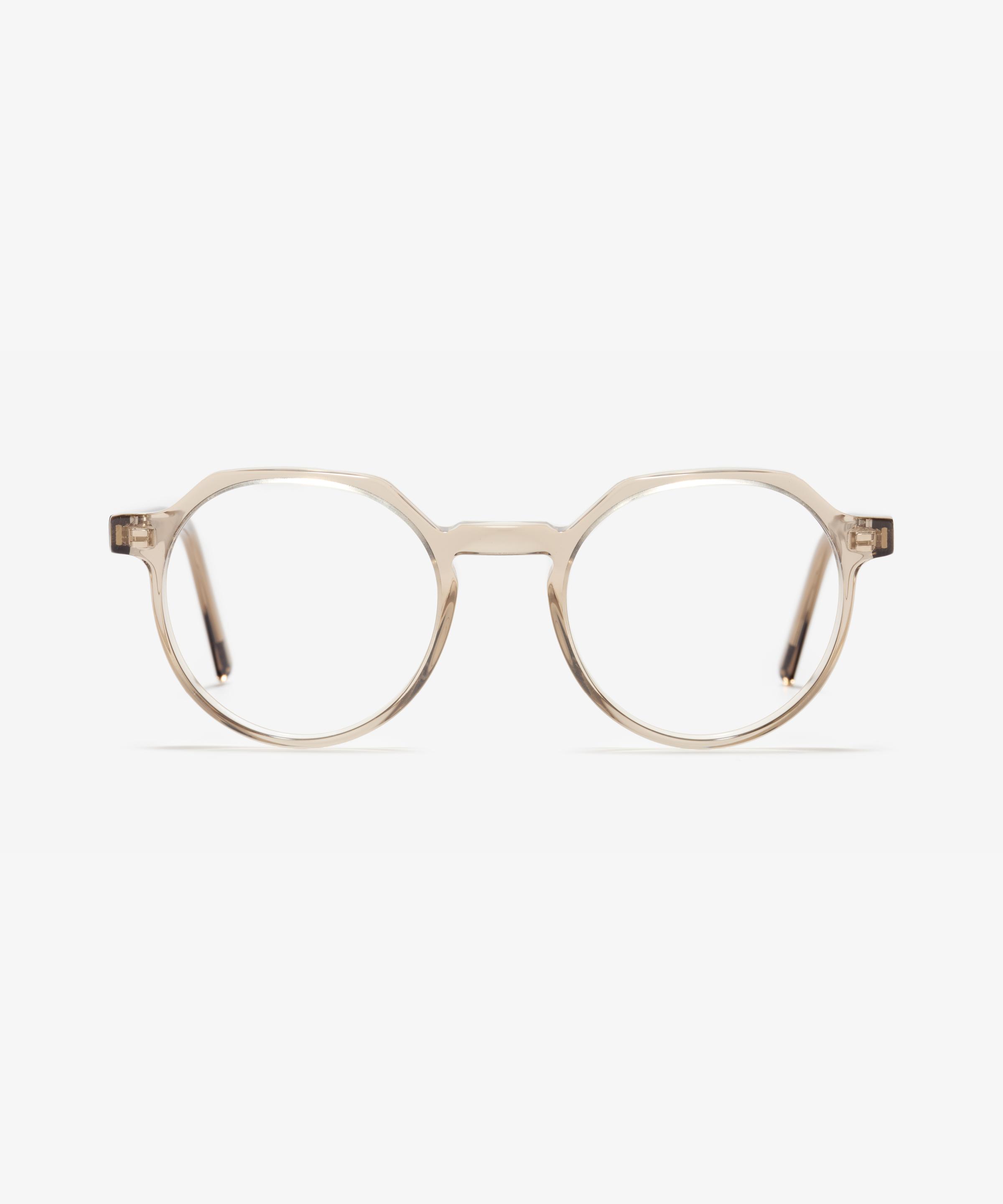 Front image of the frame The Cultivated in colour Stone Grey Transparent and size Medium