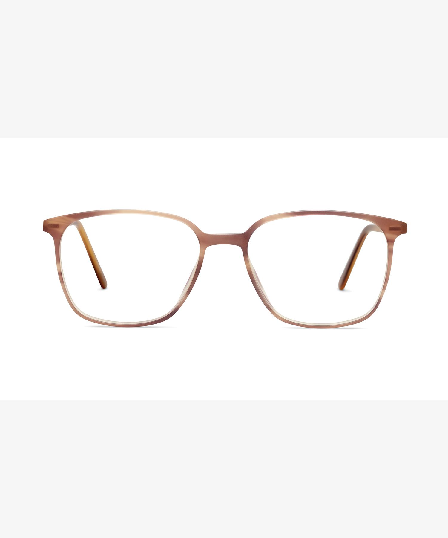 Front-Bild der Brille The Fair in Farbe Horn Brown und Größe Mittel