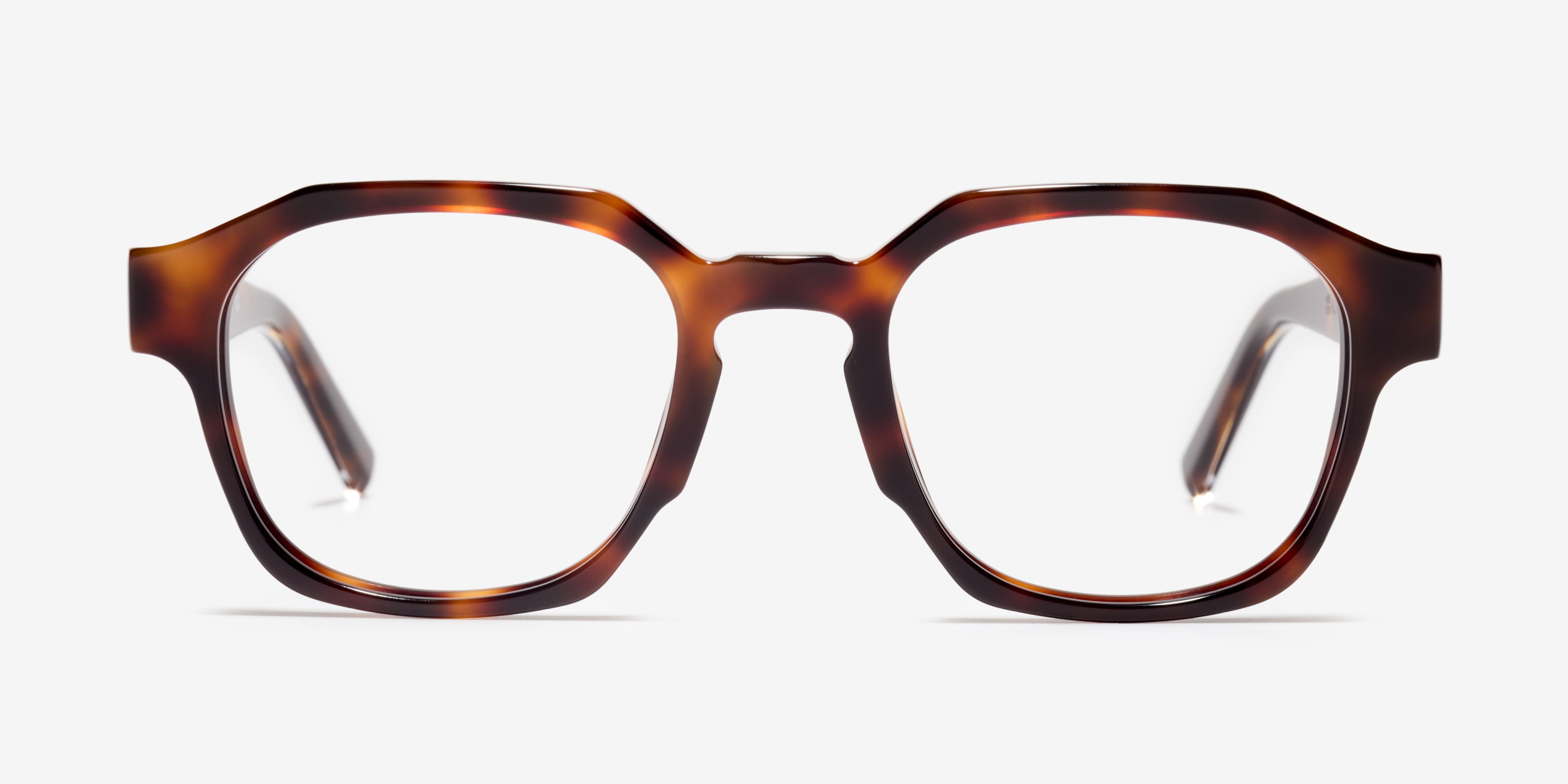 Front-Bild der Brille The Authentic in Farbe Cherrywood und Grösse Breit