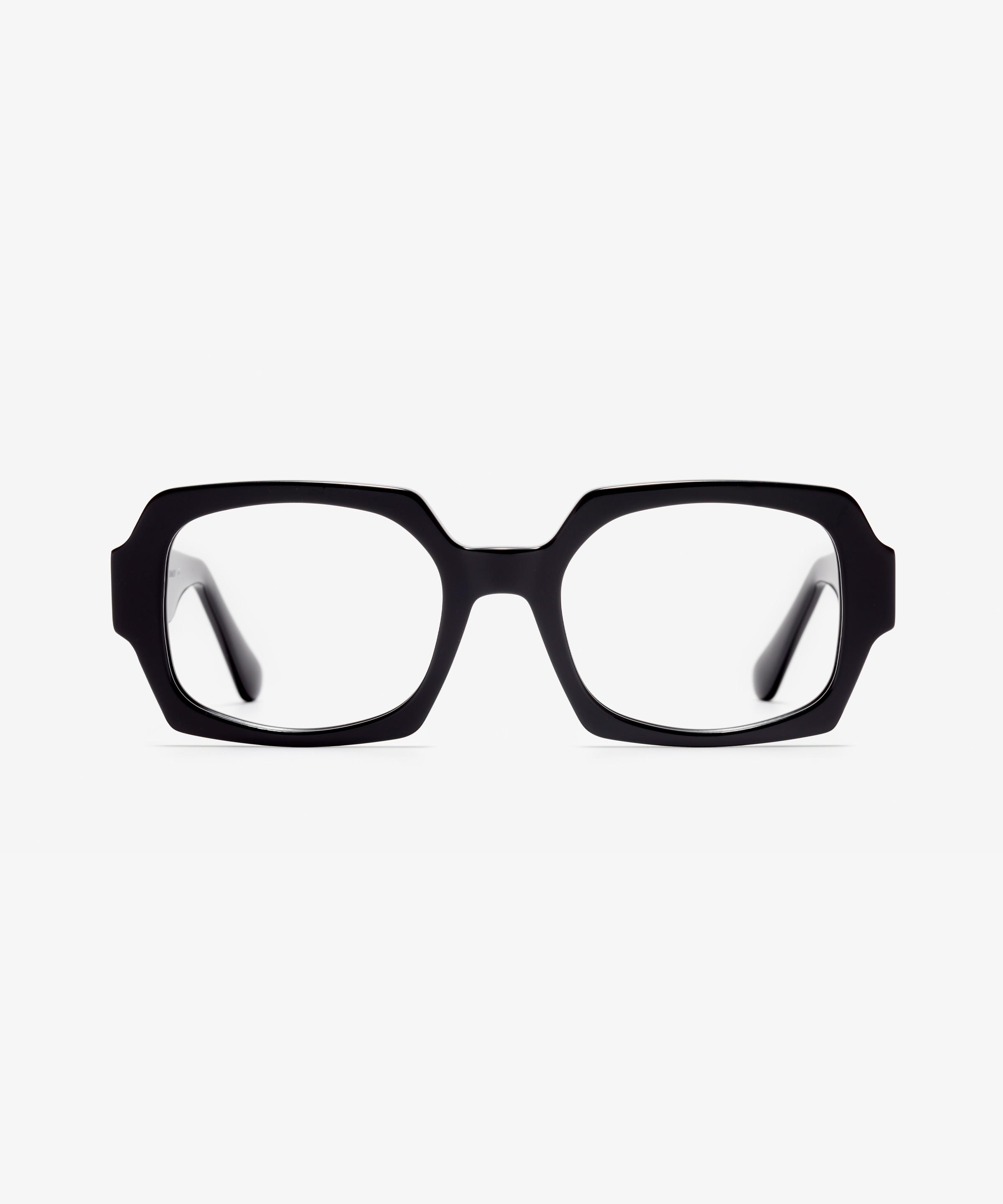 Front image of the frame The Renegade in colour Black and size Medium