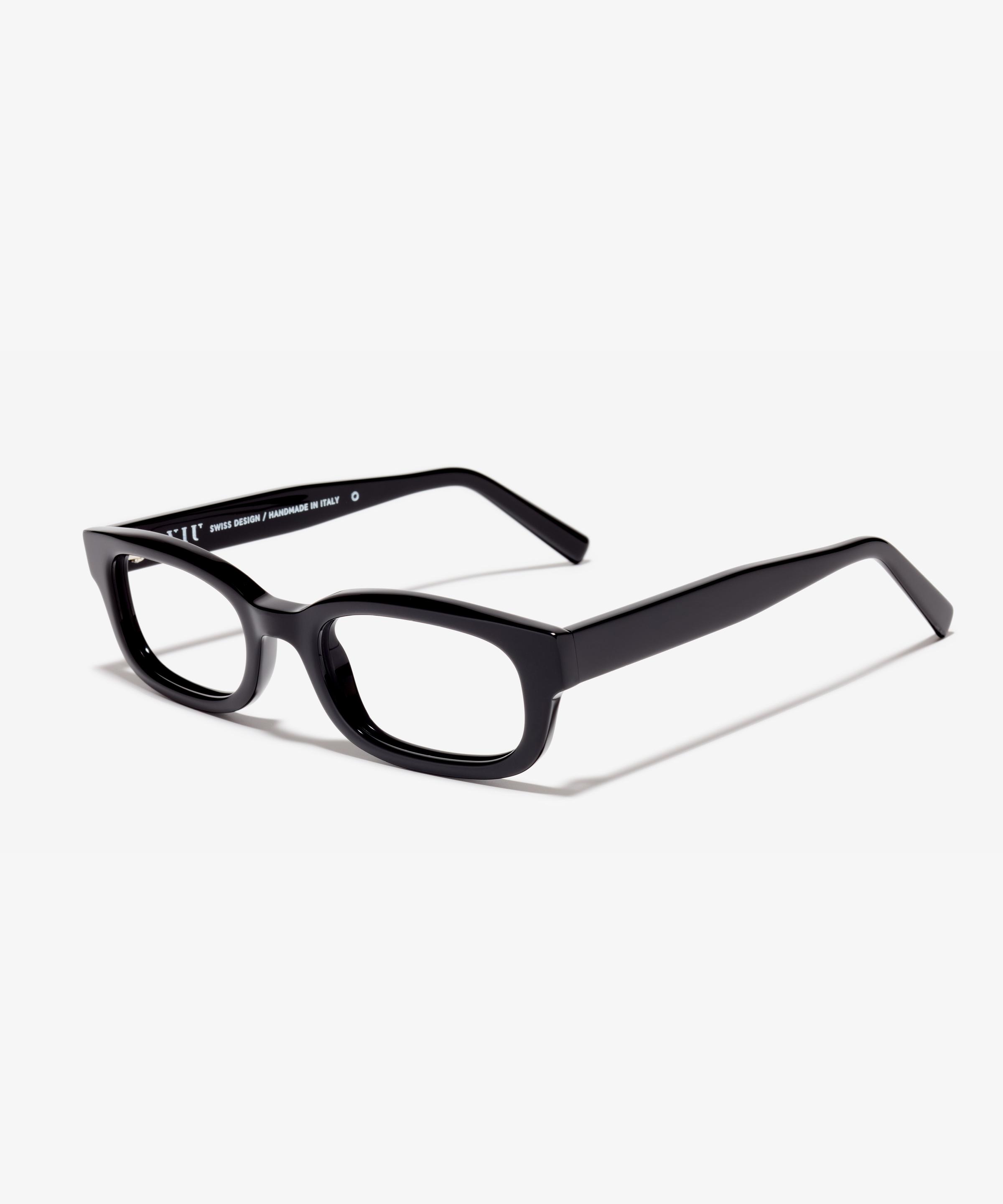 Schräg-Bild der Brille The Shameless in Farbe Black und Größe Breit