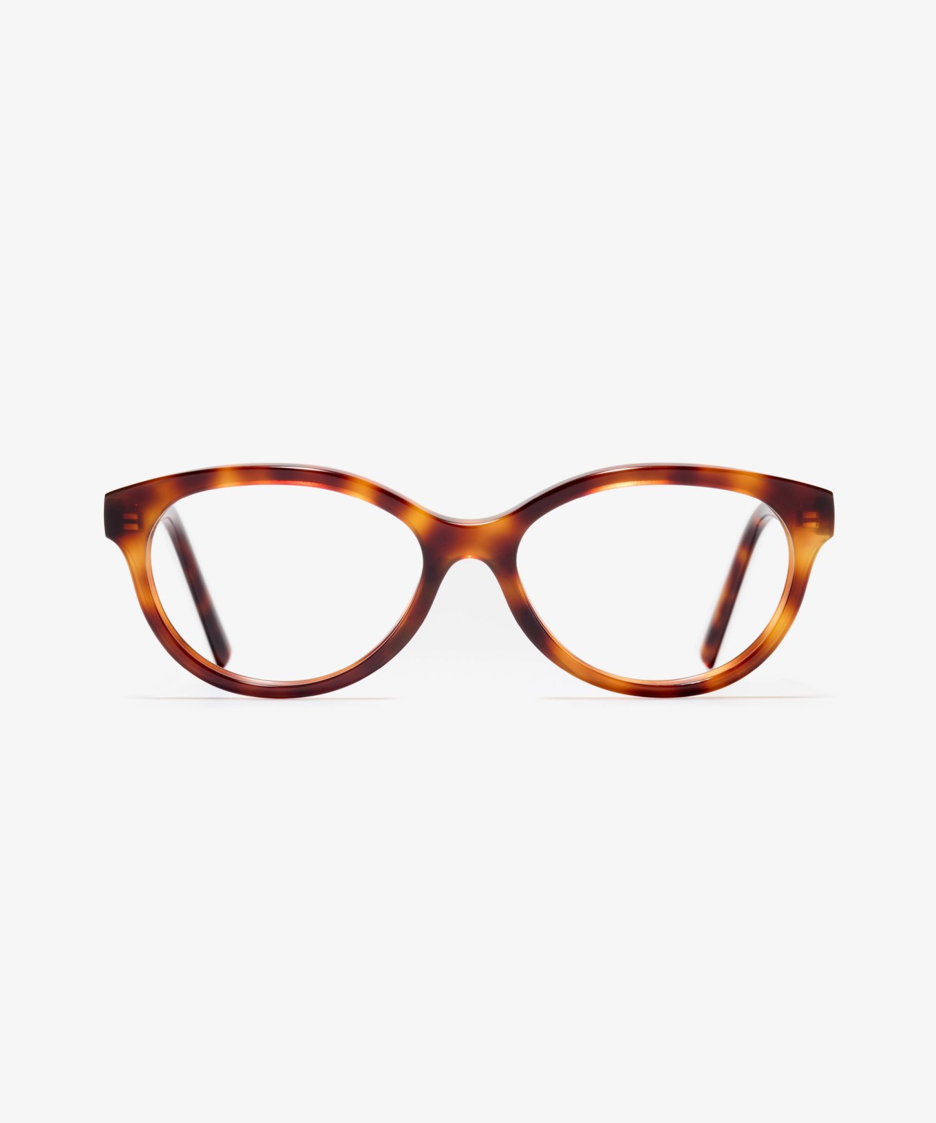 Front-Bild der Brille The Crush in Farbe Oak Havana und Grösse Mittel