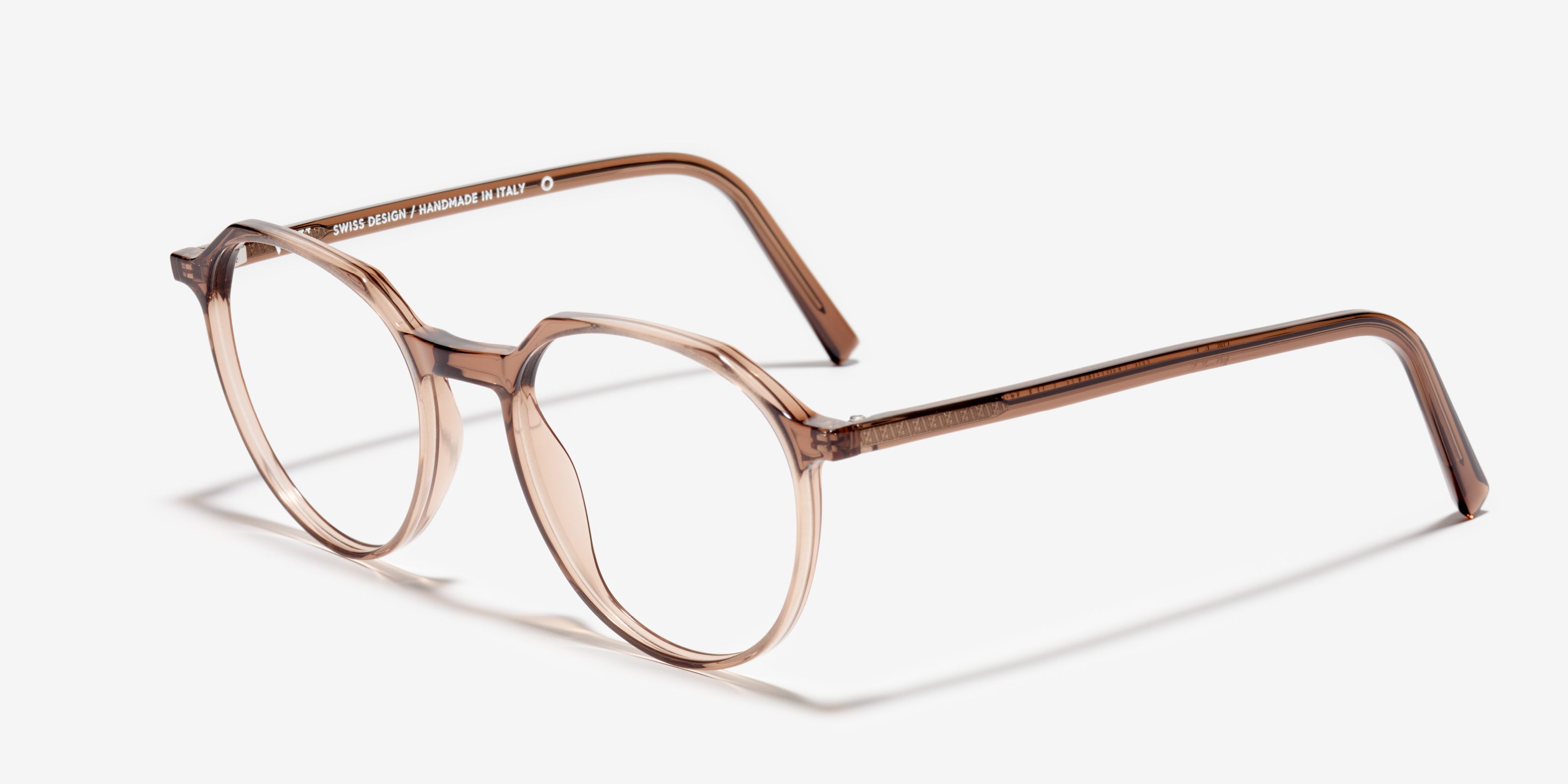 Angle image of the frame The Fortunate in colour Camel and size Medium