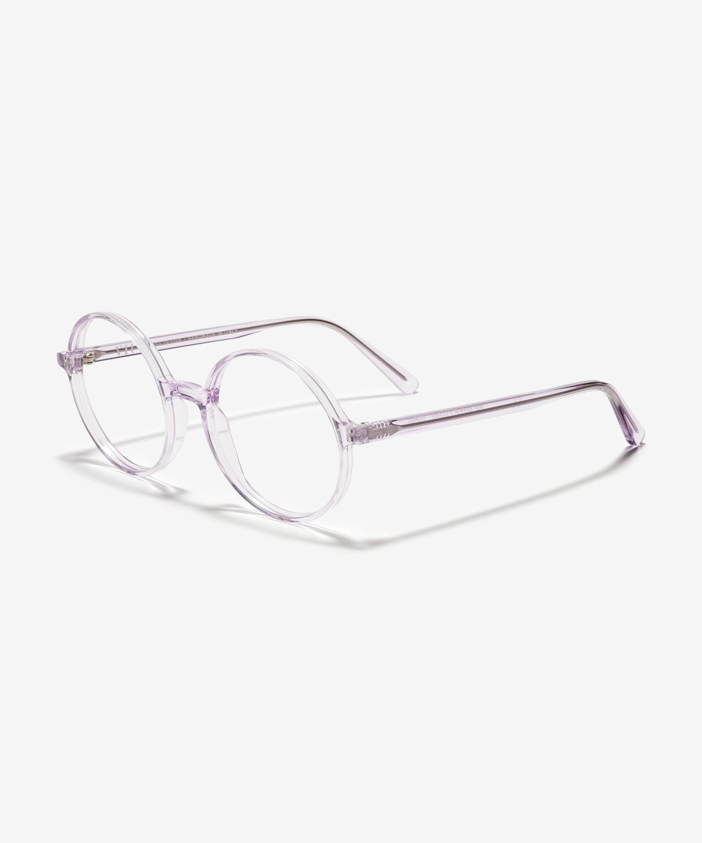 Angle image of the frame The Poetic in colour Lilac and size Wide