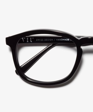 Detail-Bild der Brille The Distinct in Farbe Black und Größe Breit