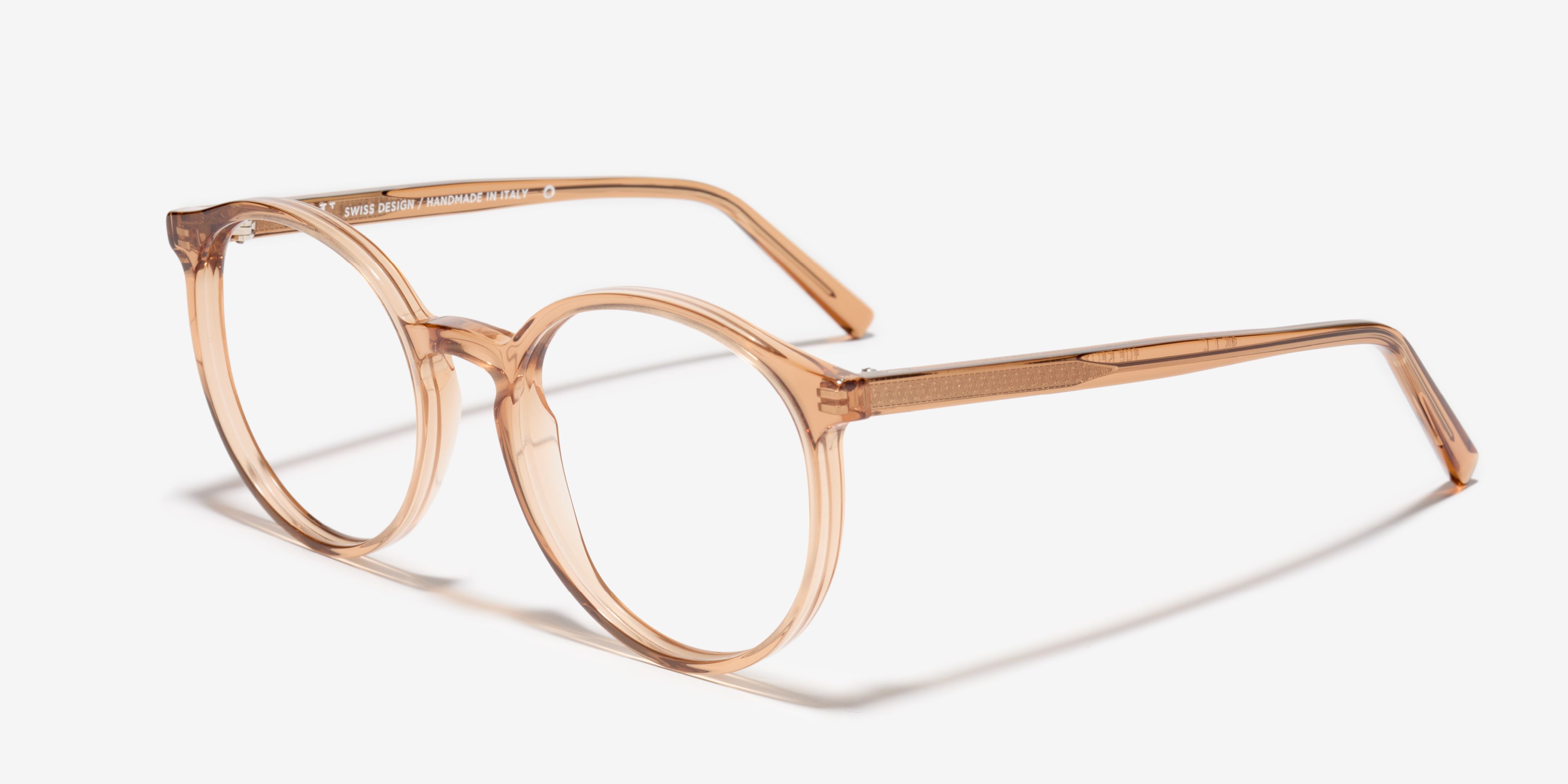Angle image of the frame The Delight in colour Champagne and size Medium