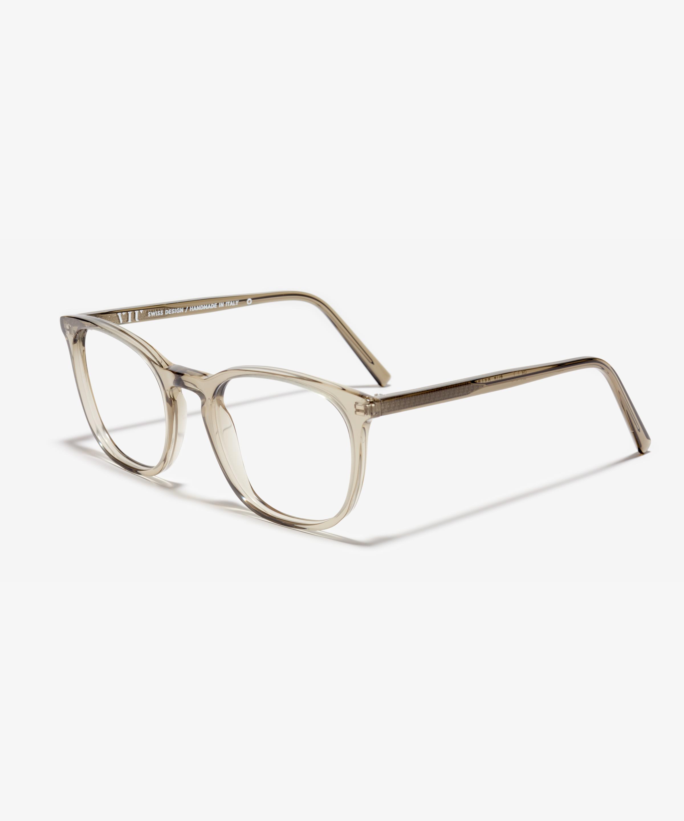 Angle image of the frame The Grace in colour Light Khaki and size Wide