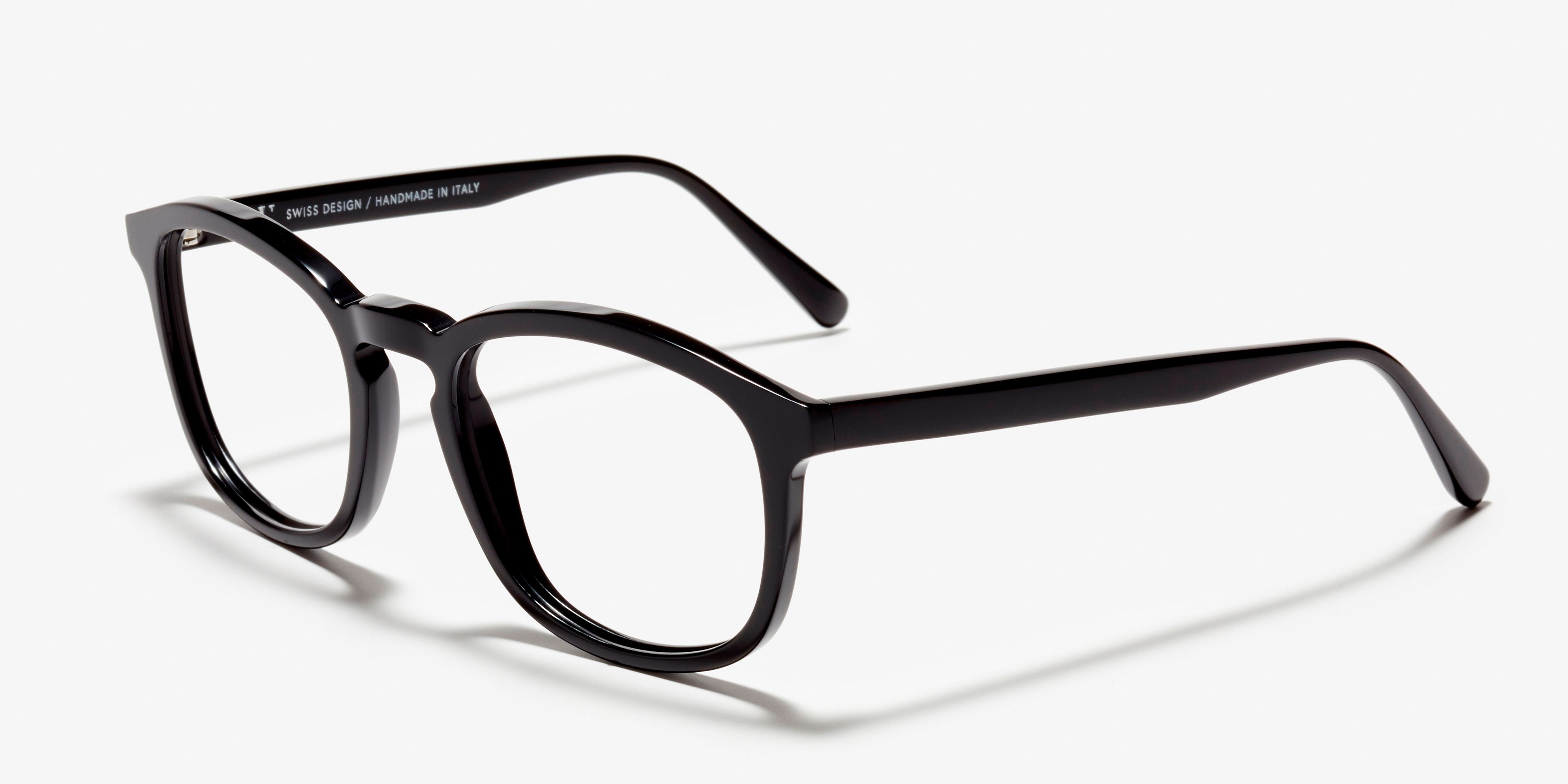 Angle image of the frame The Distinct in colour Black and size Wide