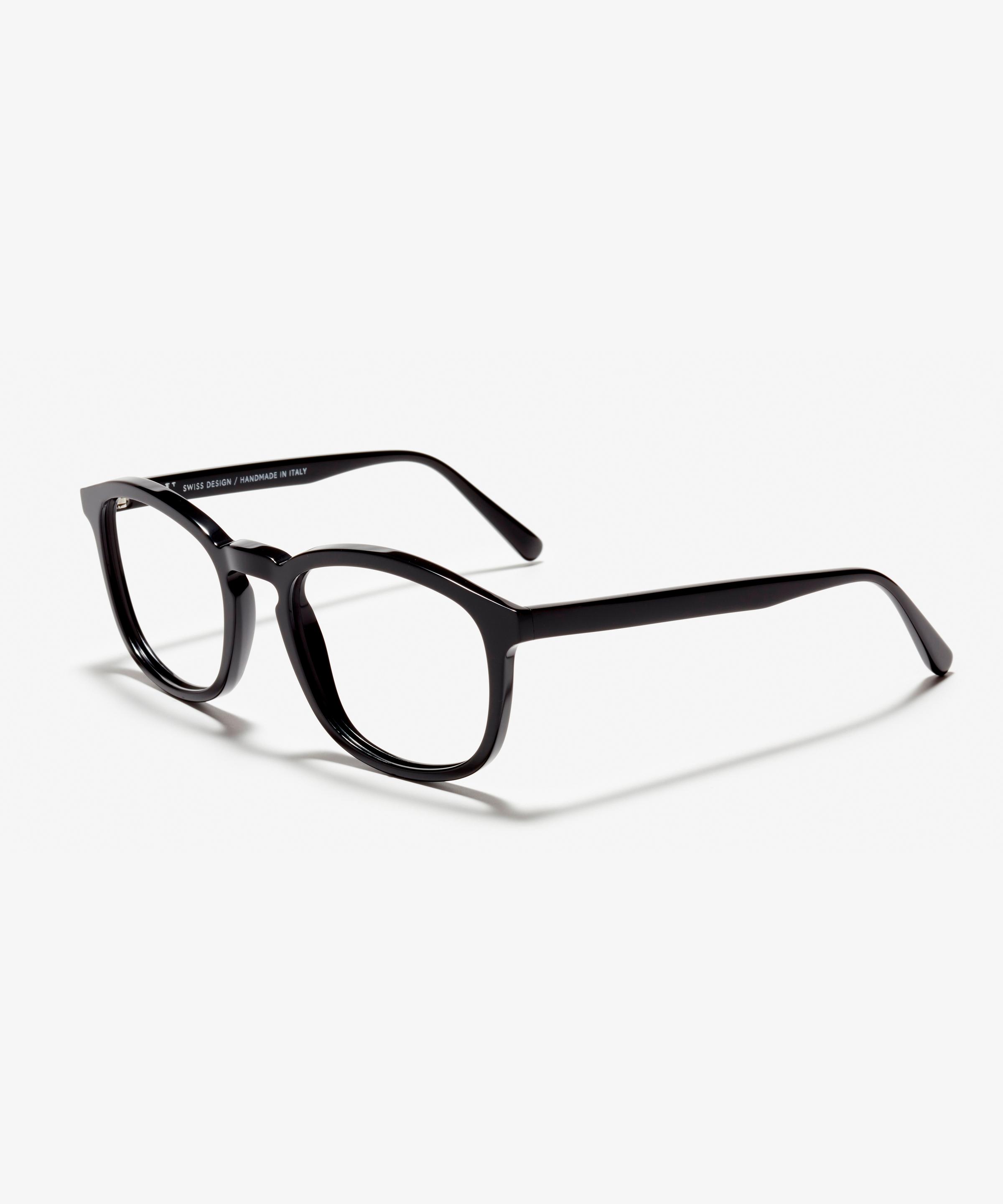 Angle image of the frame The Distinct in colour Black and size Wide